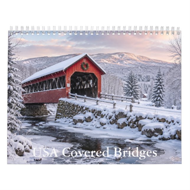 Calendrier des ponts couverts USA  (Protection)