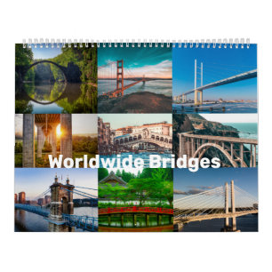 Calendrier des ponts majestueux 2021 Mur de maison