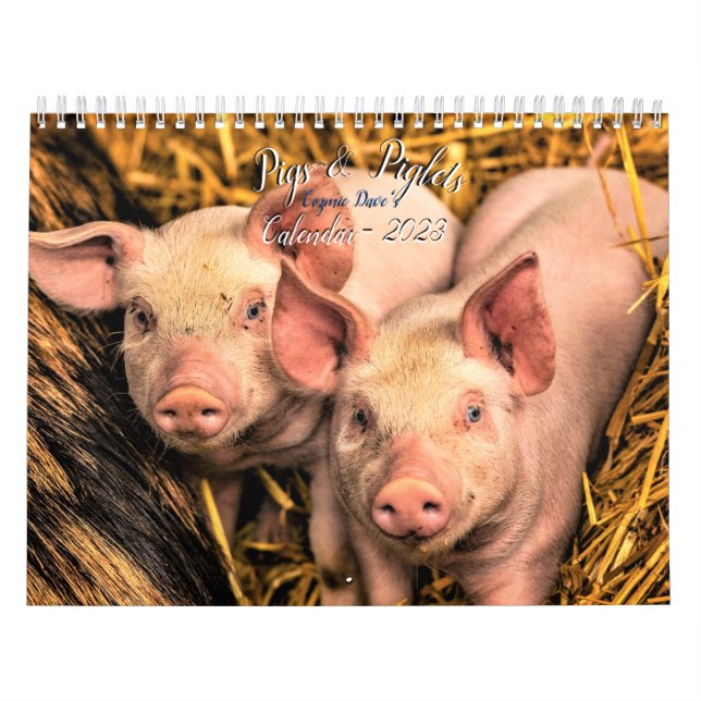 Calendrier des porcelets et des porcelets - 2023 (Protection)
