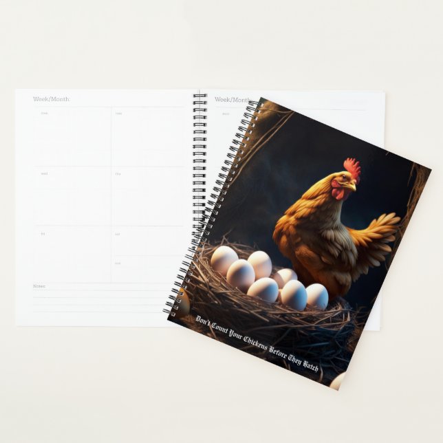 Calendrier des poulets (Devant avec enveloppe)