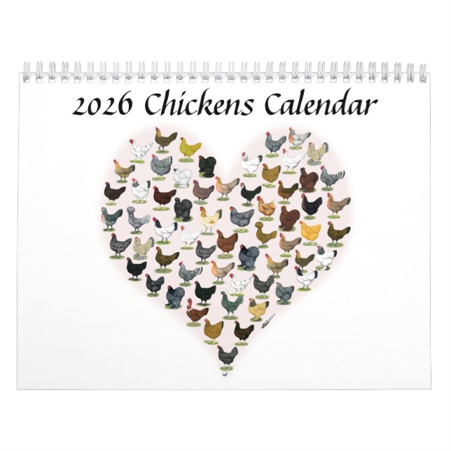Calendrier des poulets 2026 (Protection)