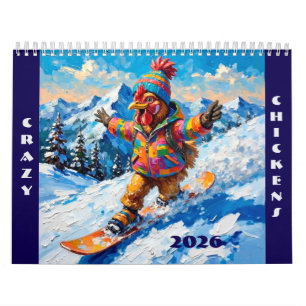 Calendrier des poulets fous 2026