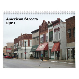 Calendrier des rues américaines - 2021