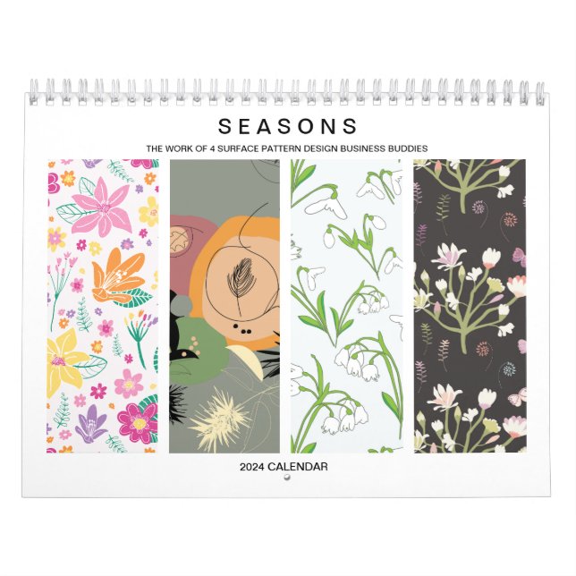 Calendrier des saisons 2024 Design de Motif de sur (Protection)