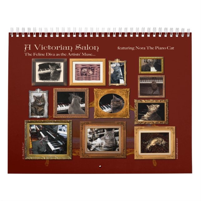 Calendrier des salons victoriens - Nora (Protection)