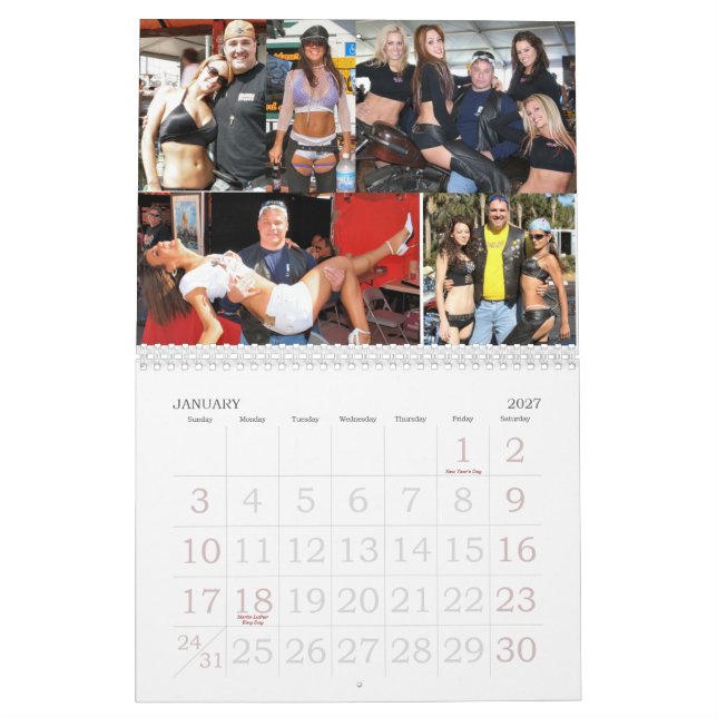 Calendrier des Sauvage-Castors 2009 (Jan 2027)