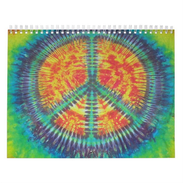 Calendrier des signes de paix Tie Dye (Protection)