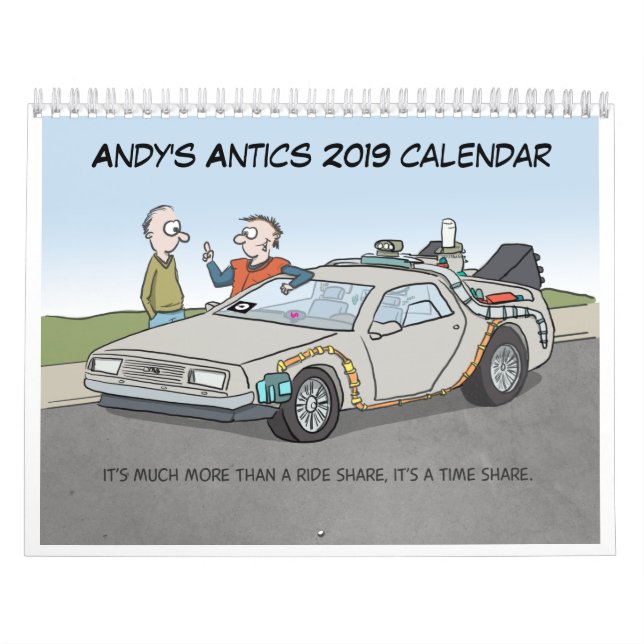 Calendrier des singeries 2019 d'Andy (Protection)
