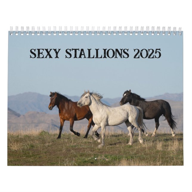 Calendrier des Stallions Sexy 2025 (Protection)