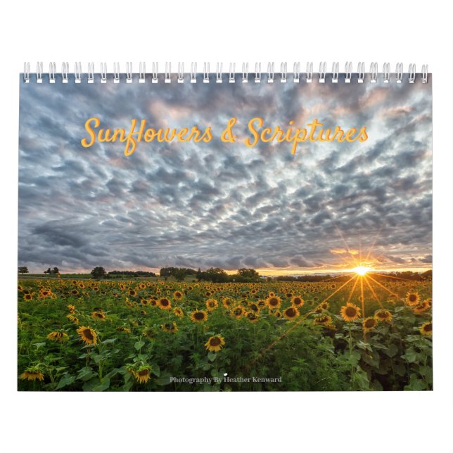 Calendrier des tournesols et des écritures (Protection)
