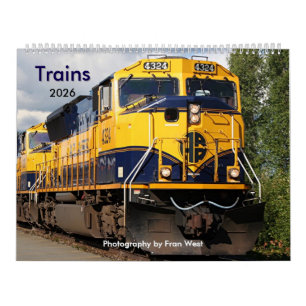 Calendrier des trains 2026