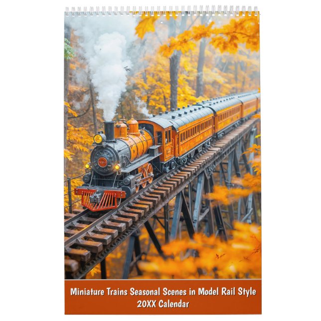 Calendrier des trains miniatures – Scènes saisonni (Protection)
