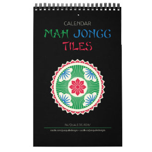 Calendrier des tuiles Mah Jongg