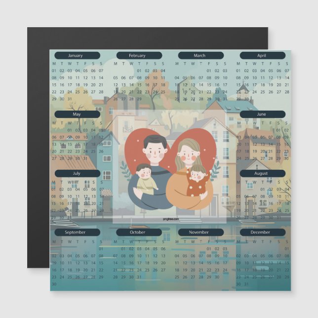 Calendrier des villes balnéaires 2024 (Devant / Derrière)