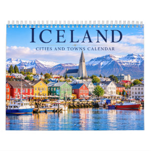 Calendrier des villes et villages d'Islande