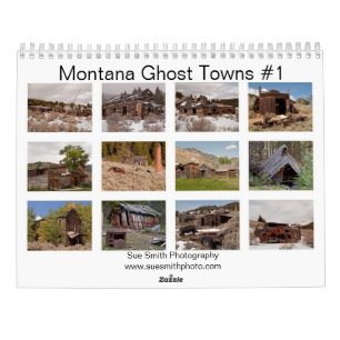 Calendrier des villes fantômes du Montana #1