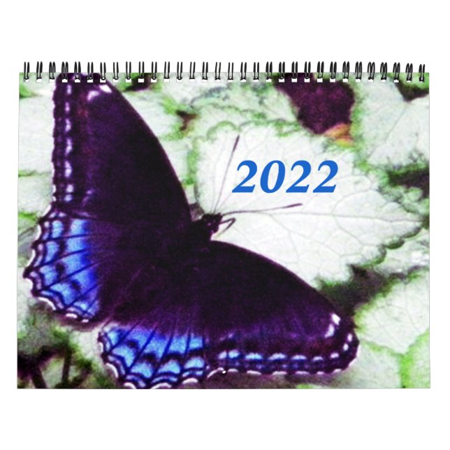 Calendrier des visiteurs du jardin 2022 (Protection)