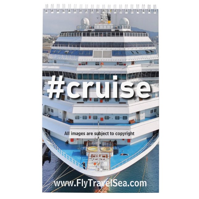 Calendrier des vues de croisière (Dos)
