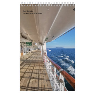 Calendrier des vues de croisière