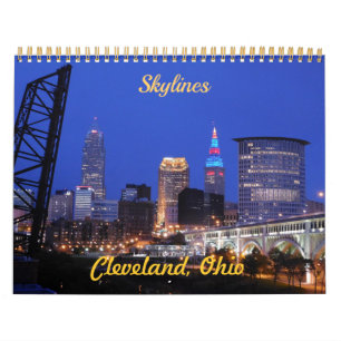 Calendrier des vues Skyline de Cleveland OH