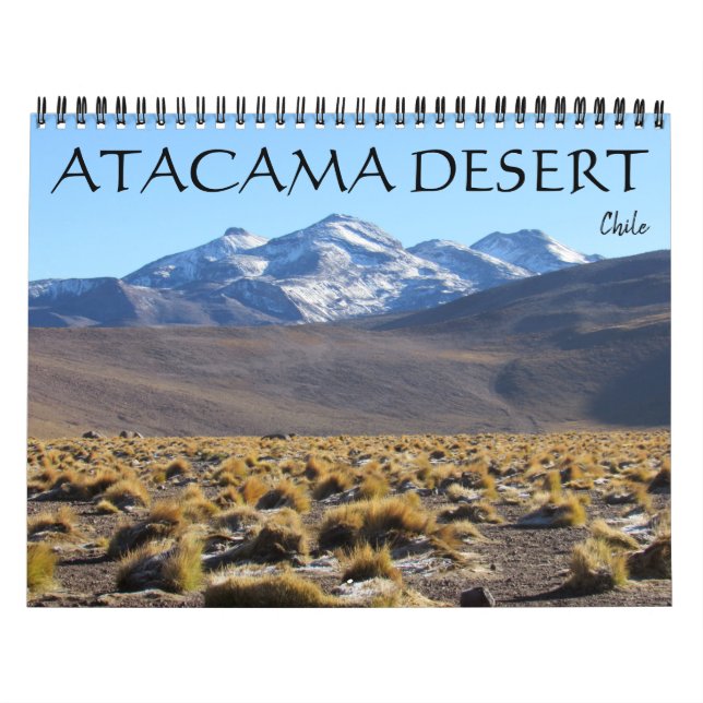 Calendrier désert d'Atacama 2026 (Protection)