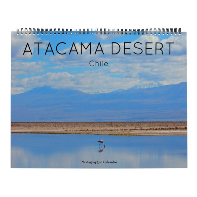 Calendrier désert d'Atacama 2027 grand (Protection)