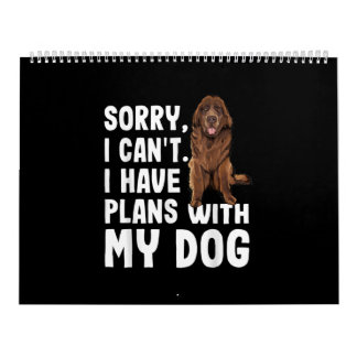 Calendrier Désolé, Je Ne Peux Pas Avoir Des Plans Avec Mon Ch