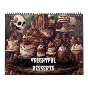 Calendrier Desserts effrayants de Ivy et Bat Gothic Art