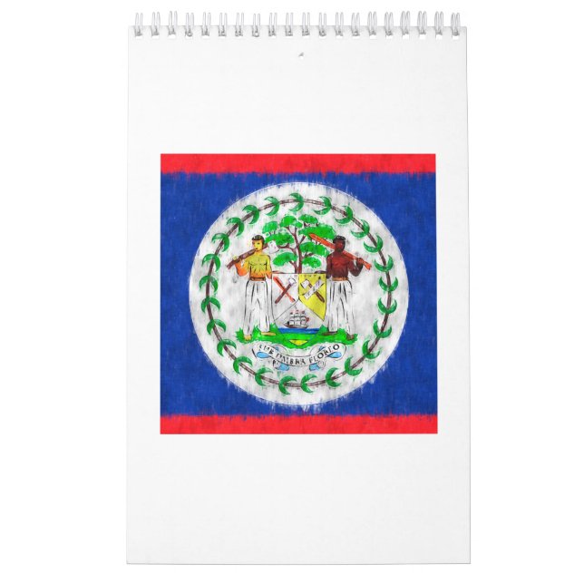 Calendrier dessin de peinture à l'huile de Belize (Protection)