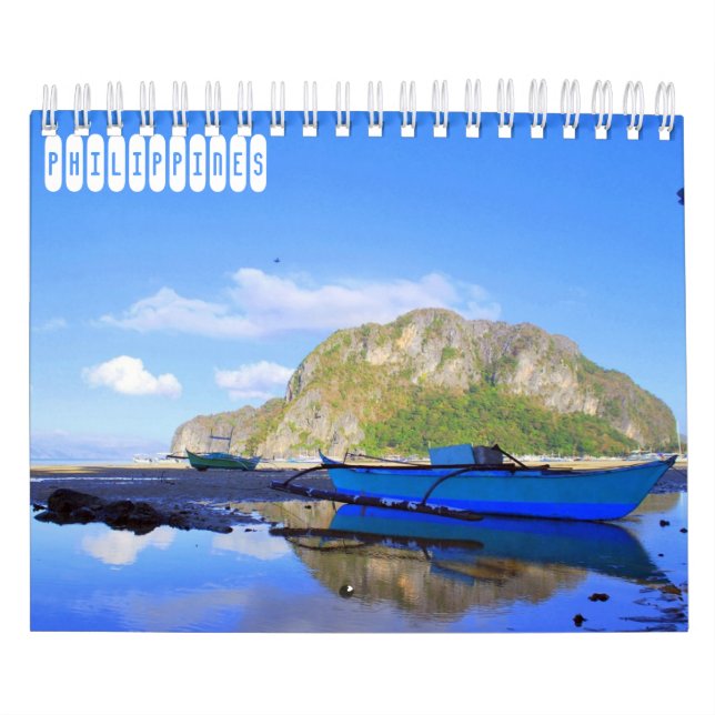 Calendrier Destination des voyages aux Philippines (Protection)