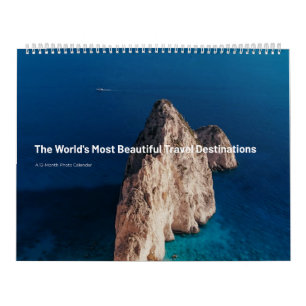 Calendrier Destinations de voyage panoramiques les plus belle
