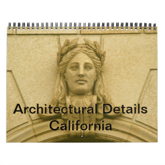 Calendrier - Détails architecturaux Californie