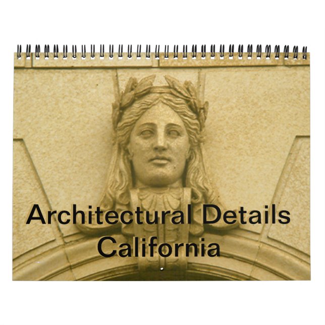 Calendrier - Détails architecturaux Californie (Protection)
