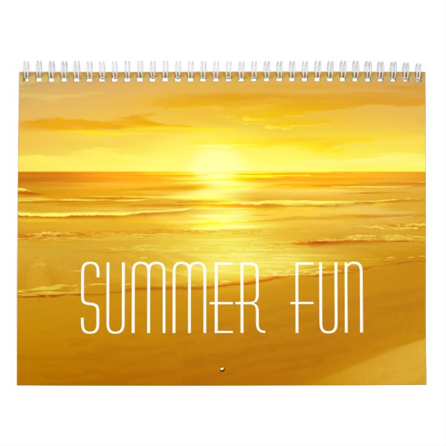 Calendrier d'été de plage 2021 (Protection)