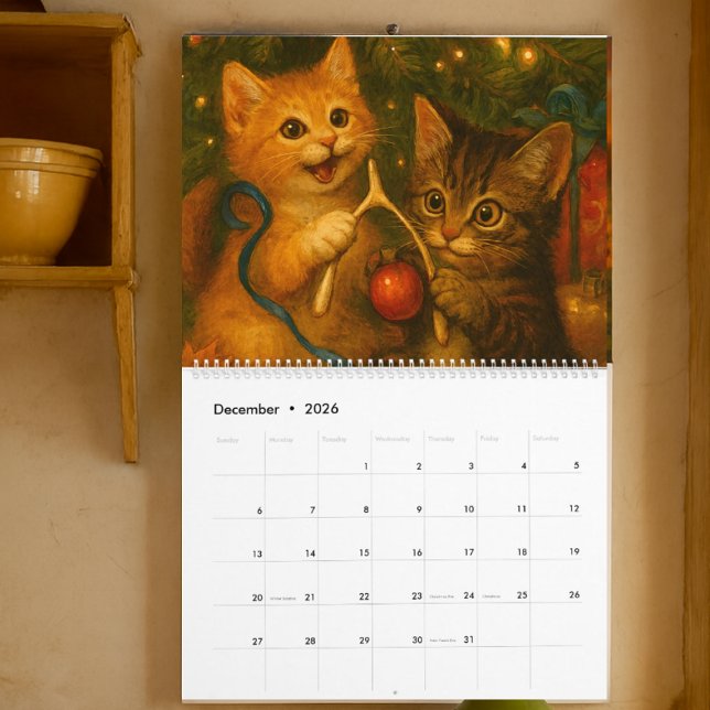 Calendrier Deux chatons mignons (Créateur téléchargé)
