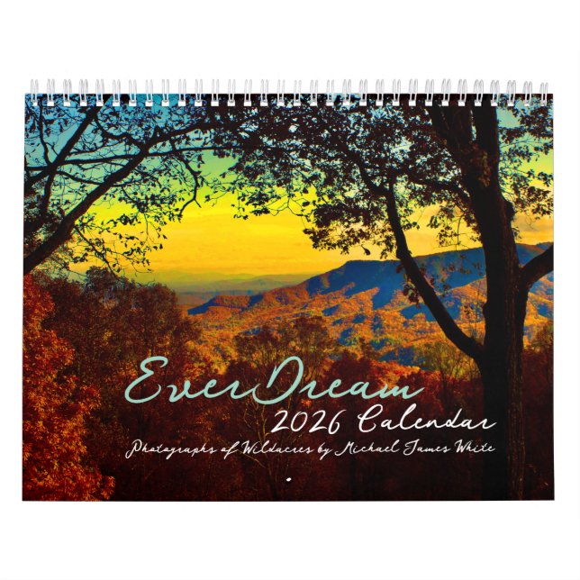 Calendrier d'Ever Dream of Wildacres sur 15 mois  (Protection)