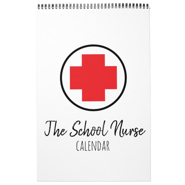 Calendrier Devis mensuels pour les infirmières de l'école (Protection)