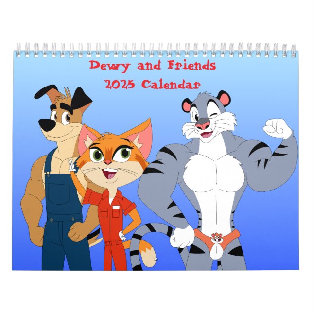 Calendrier Dewy et Friends 2025 (Protection)