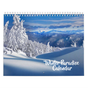 Calendrier d'hiver de taille moyenne