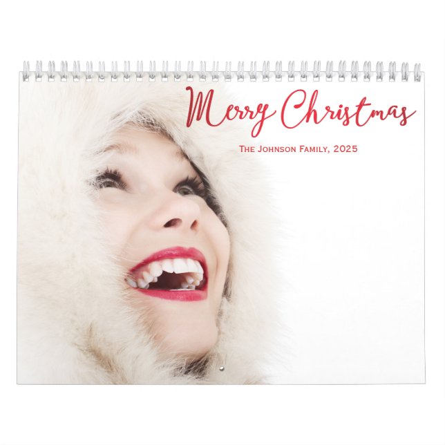 Calendrier d'hiver Salutations de Noël 2025 (Protection)