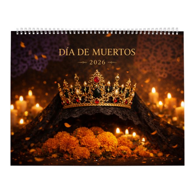 Calendrier Día de Muertos 2026 (Protection)