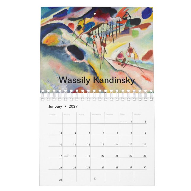 Calendrier d'ici 2025 (Jan 2027)