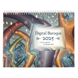 Calendrier Digital Baroque 2025