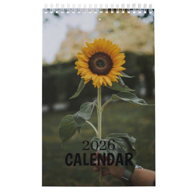 Calendrier d'illustrations de jardin botanique flo (Protection)
