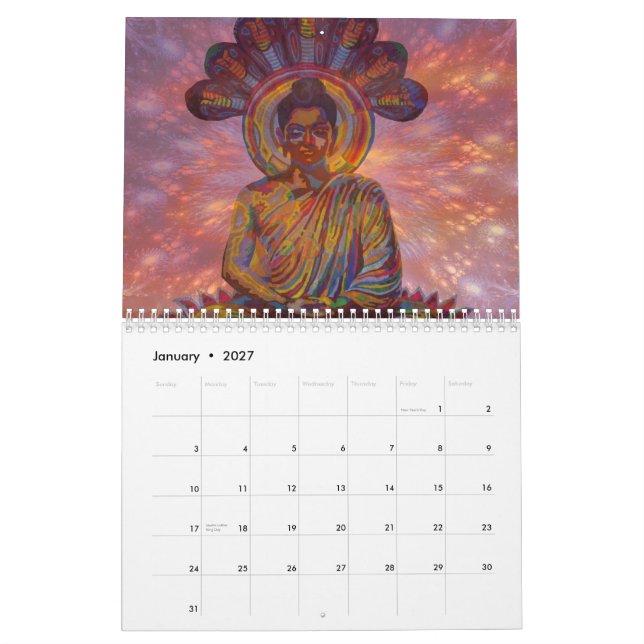 calendrier d'images numériques de karmym (Jan 2027)