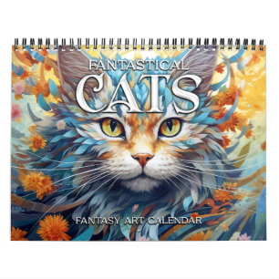 Calendrier d'Imaginaire Whimsical 2026 Chats