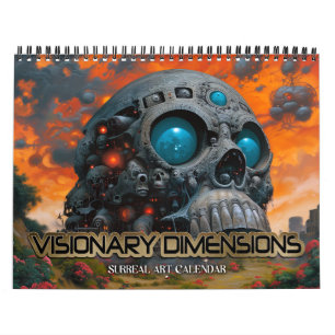 Calendrier Dimensions visionnaires 2027 10 Art surréaliste