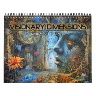 Calendrier Dimensions visionnaires 8 Art surréaliste 2027