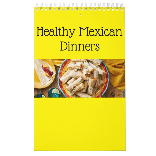 Calendrier Dîner mexicain sain (Protection)