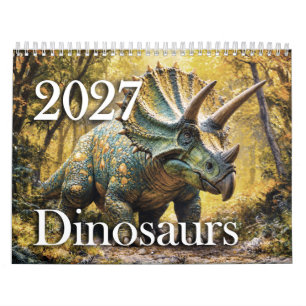 Calendrier Dinosaure – Mondes préhistoriques fascinants 2027